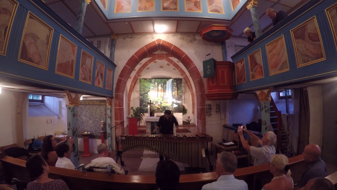 Firn di Mechutonim Aheym - Jacobowitz (marimba - concert, klezmer excerpt) in Ober-Seemen, Germany.