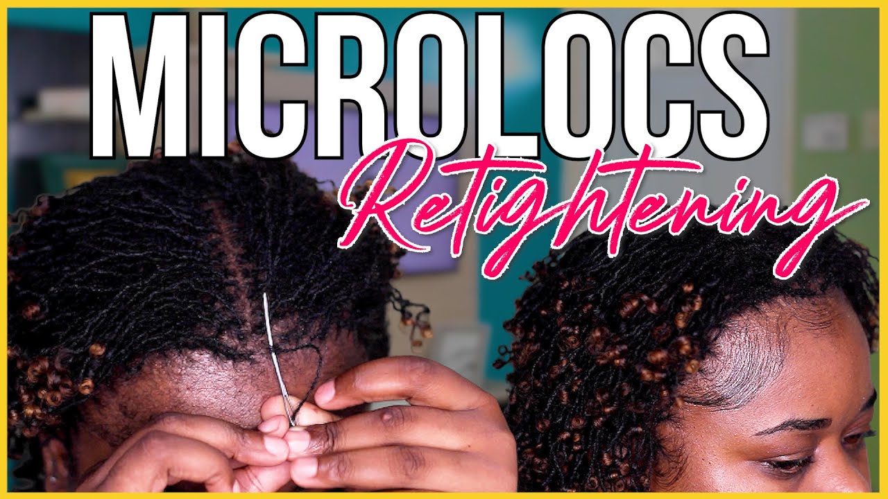 MICROLOCS  SELF RETIGHTEN TUTORIAL || THE 4 POINT INTERLOCK METHOD