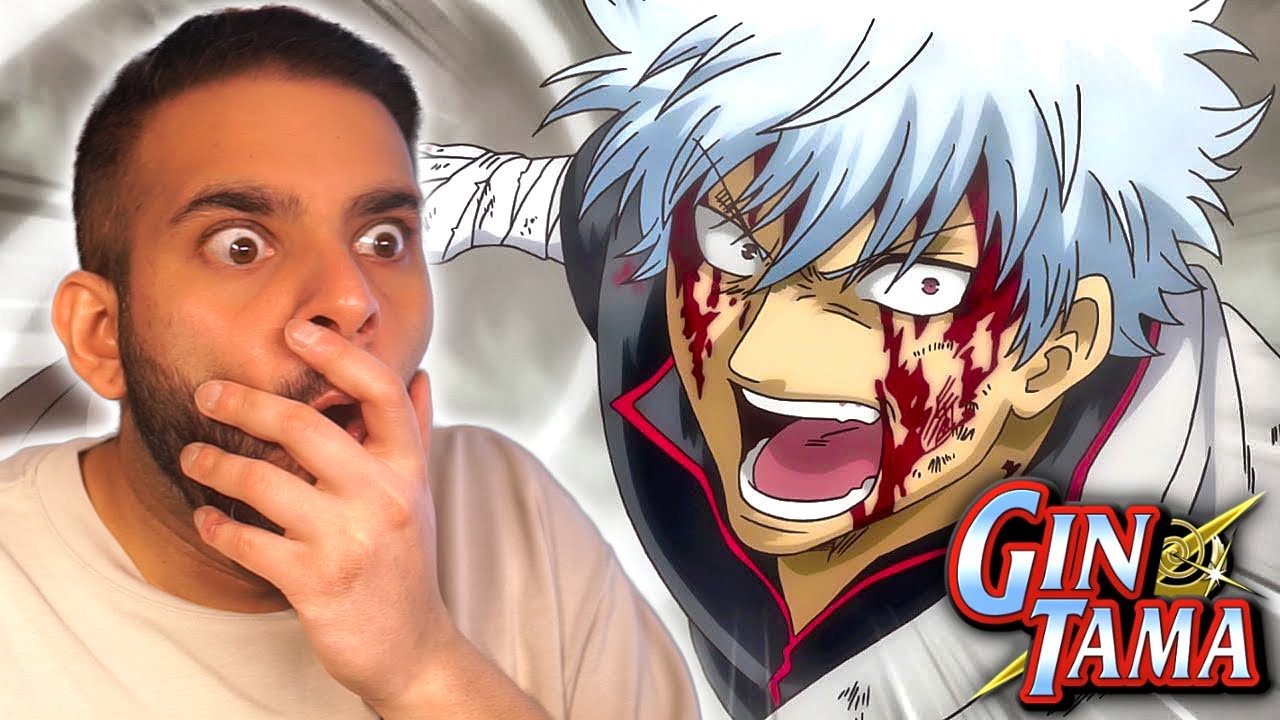 ANIME NOOB Reacts to the TOP 10 GINTAMA FIGHTS! 💥 | IS THIS THE SAME ANIME?!