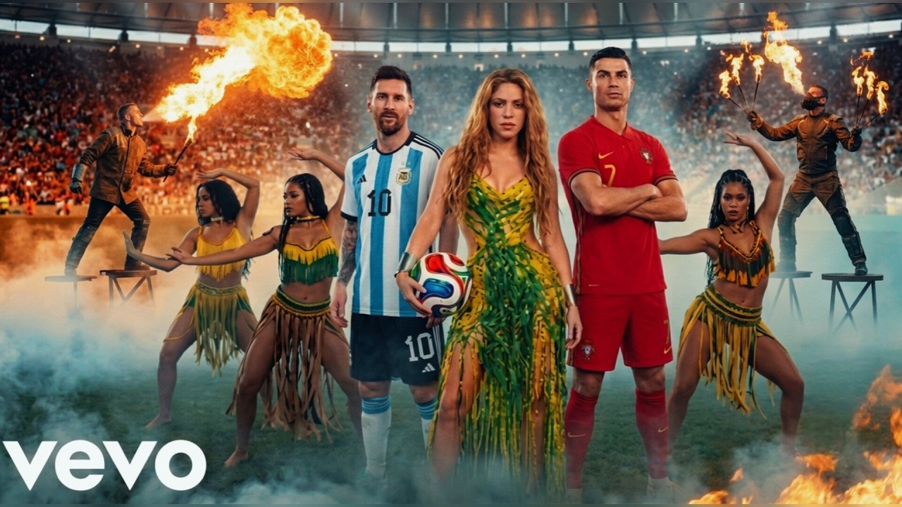 DAI DAI - Shakira ft. Burna Boy | FIFA World Cup 2026 Official Song 🌍⚽
