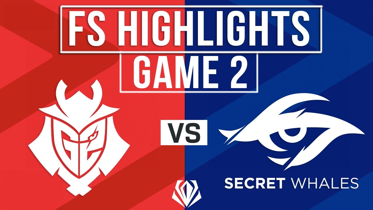 Обзор матча G2 против TSW, игра 2 | 2026 First Stand | G2 Esports против Team Secret Whales