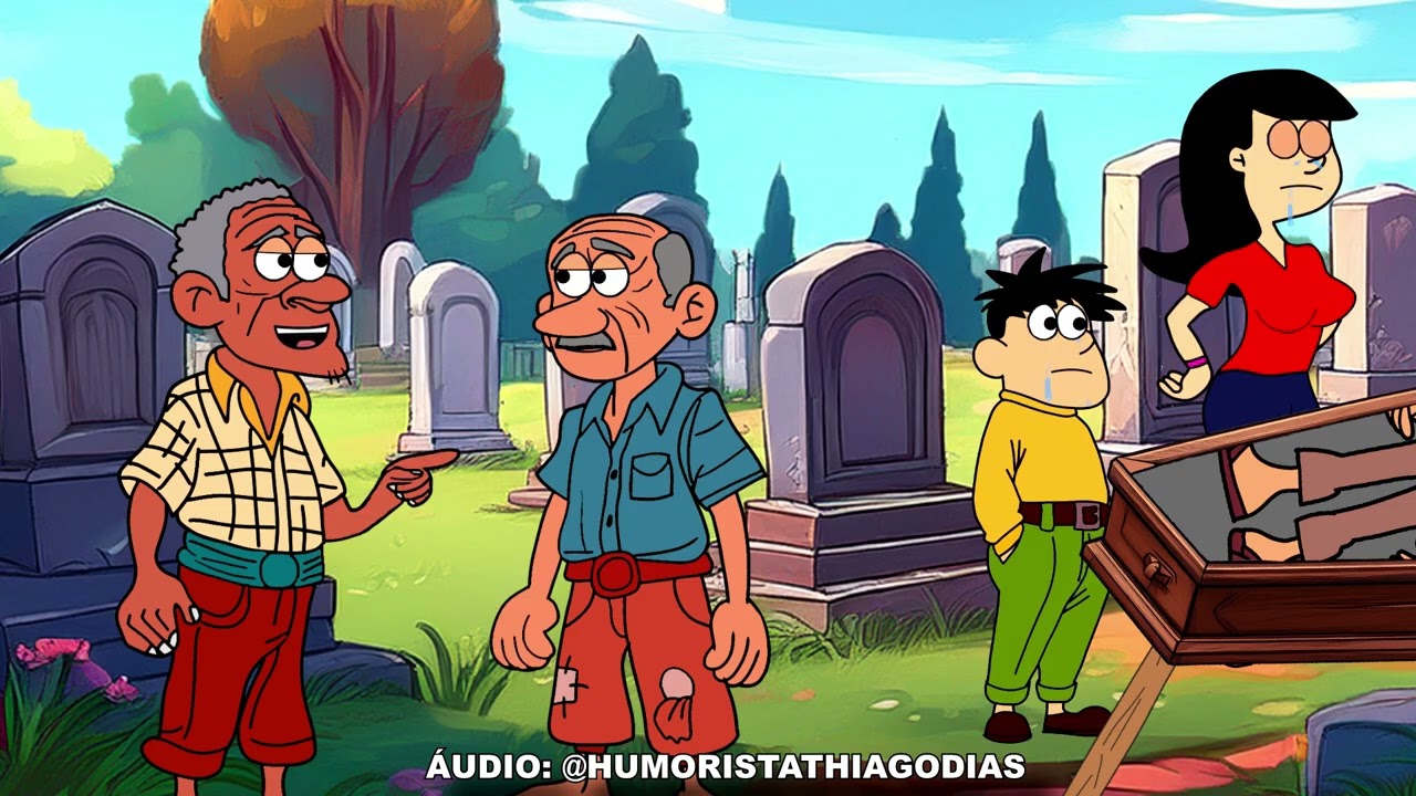 12º CD DE PIADAS ANIMADAS VARIADAS - PIADAS EM DESENHO (TEMAS)