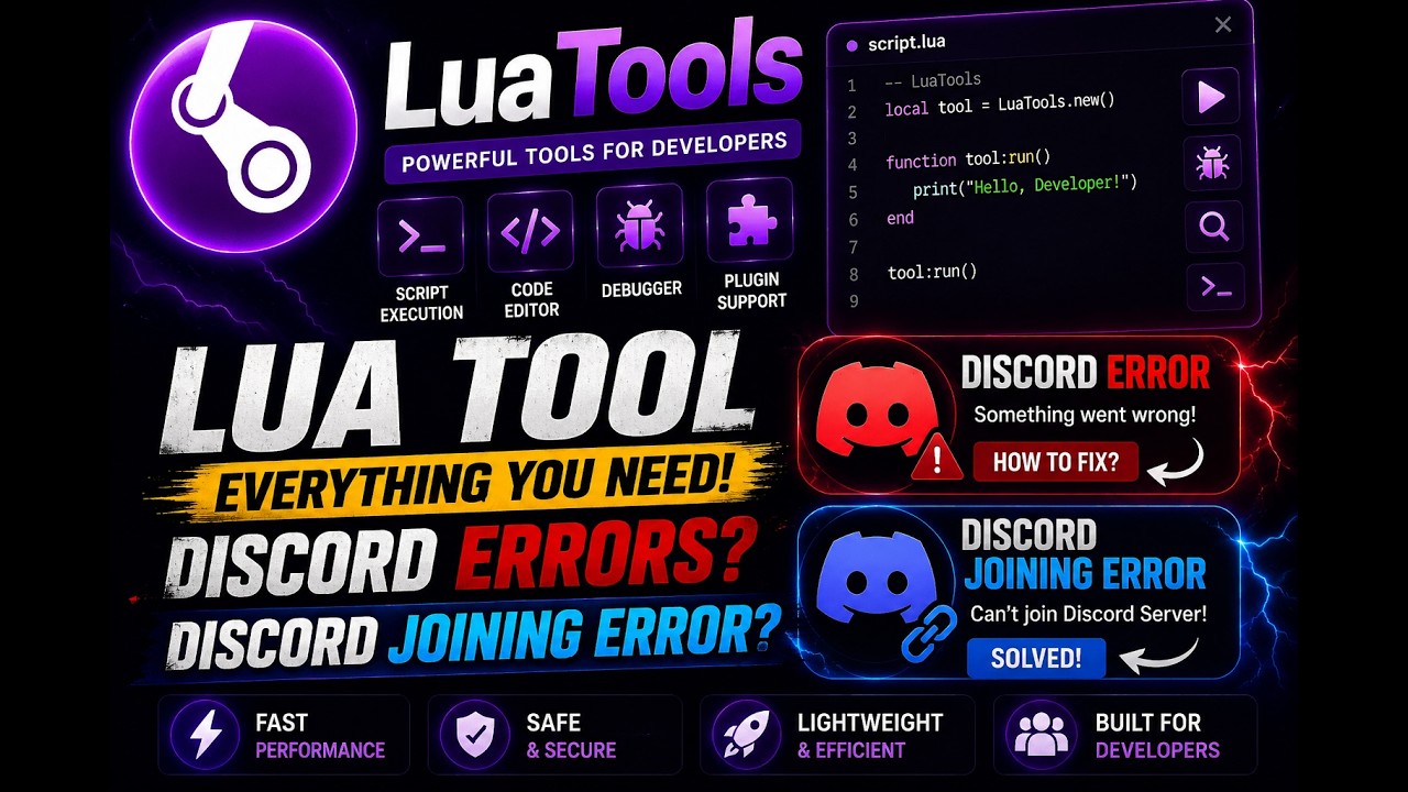 🔥 How to Fix LuaTools Login Error | Can't Log In to LuaTools? (2026 Guide)