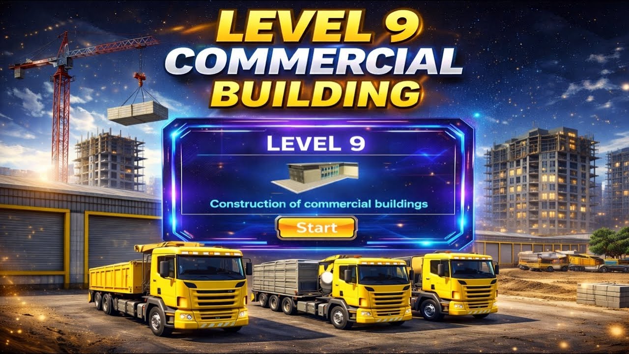 JCB City Road Construction Simulator 3D - City Construction Road Builder Simulator -Android Gameplay