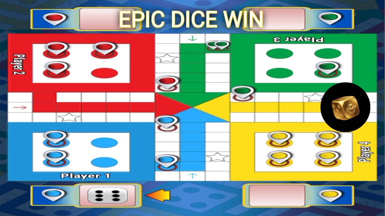 Ludo King | 4 Player Gameplay | Epic Dice Win 