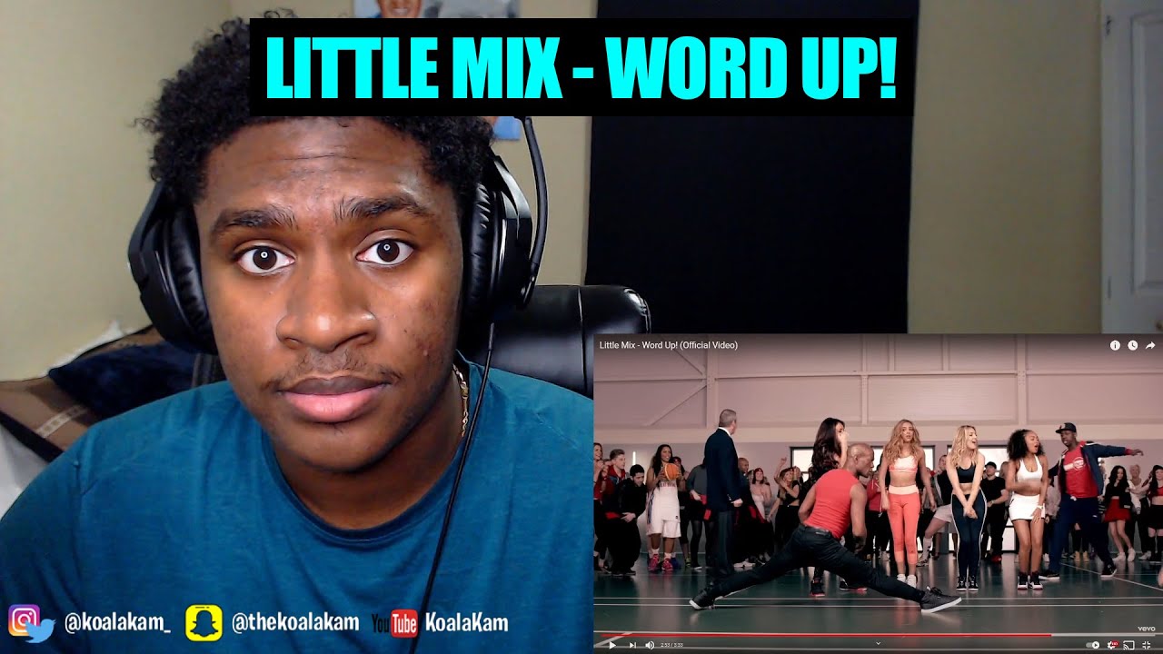 i MIGHT have to call Andre... Little Mix - Word Up! (Official Video) | REACTION