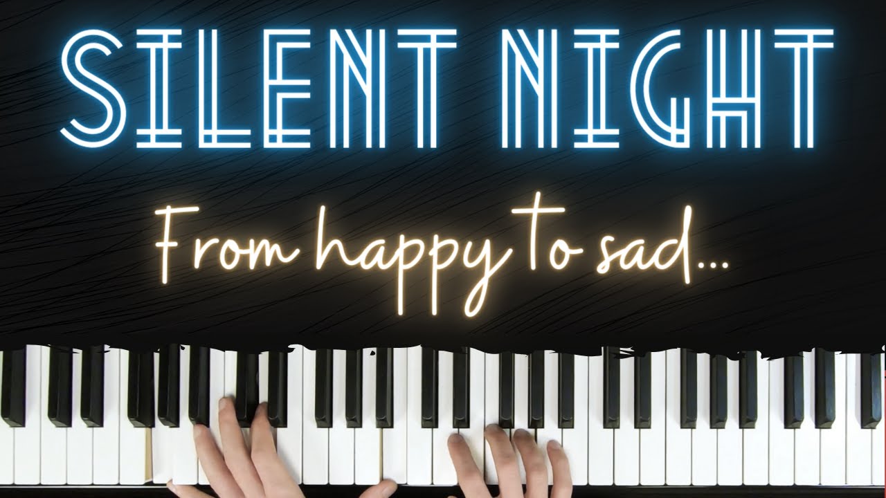 How to Reharmonize Silent Night from Happy to Sad │Jazz Piano Lesson #56