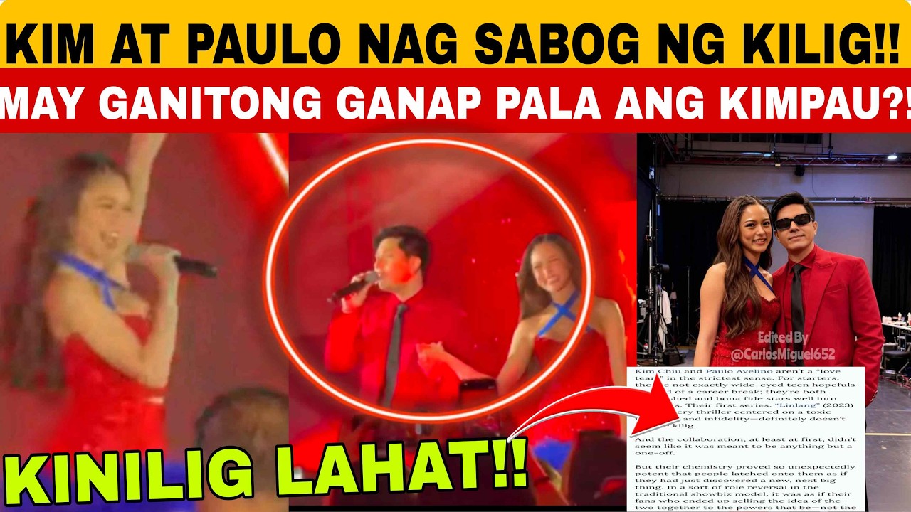 MATINDI TO‼️KIM AT PAULO NAG SABOG NG KILIG SA CHOWKING EVENT TONIGHT ‼️PAULO MUNTIK MATUNAW❗