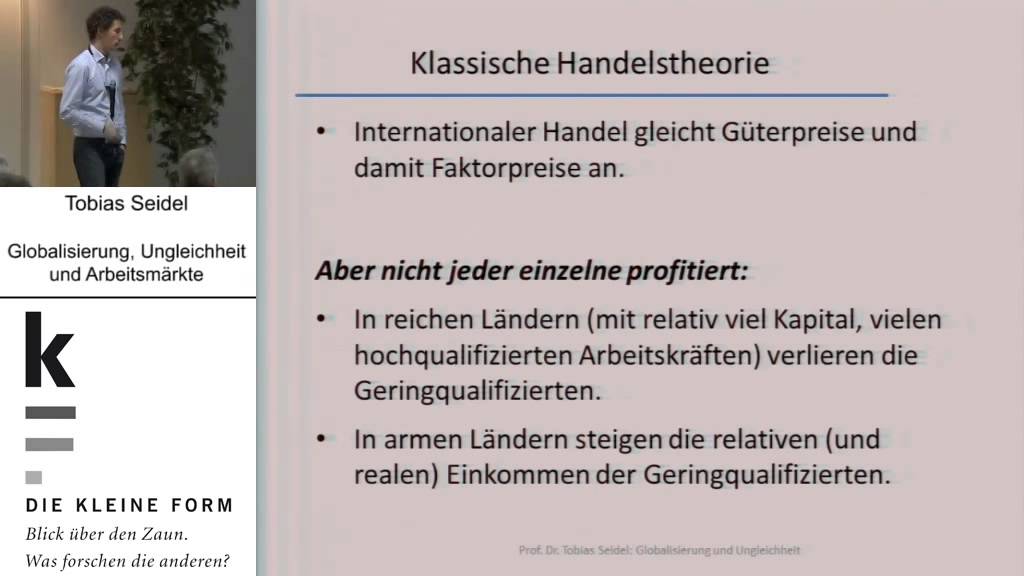 Globalisierung, Arbeitsmärkte und Ungleichheit