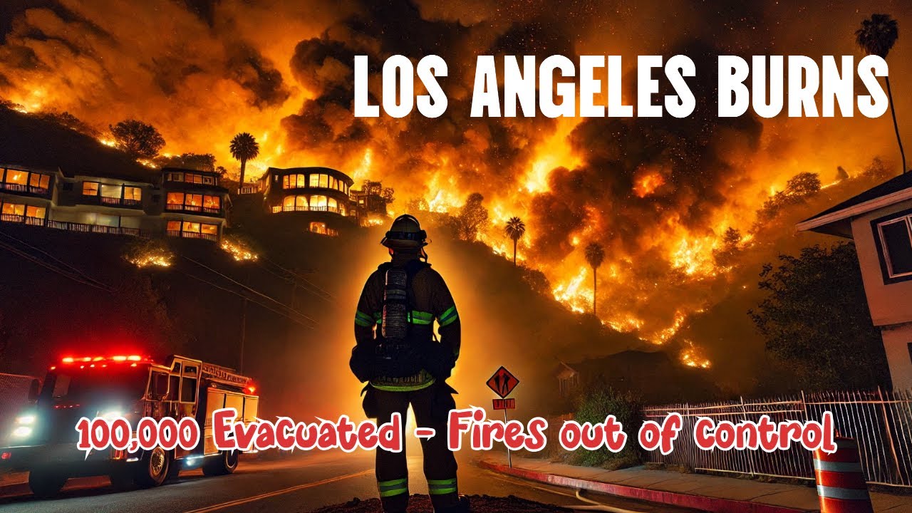LA Wildfires:15,000 Acres BURNED, Thousands Evacuated&hellip;