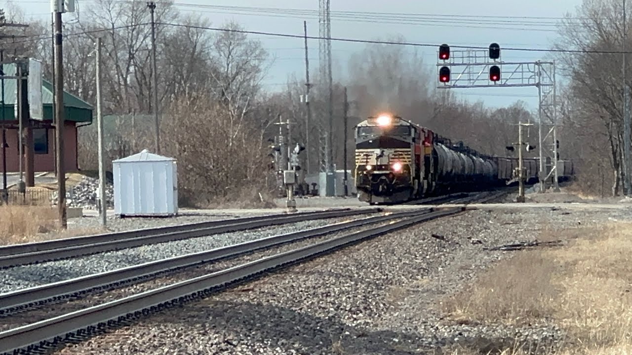 Eastbound NS Manifest 310 with CN and KCS trailing 