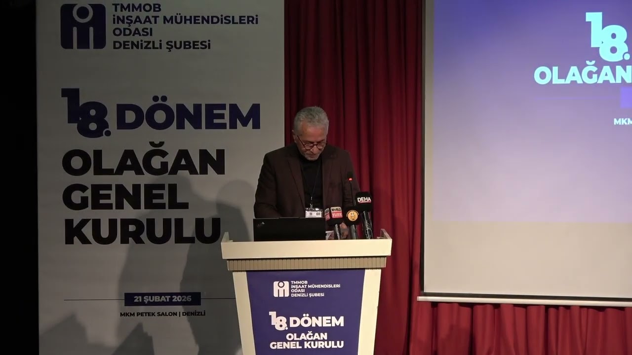 5- Mehmet Öztürk'ün Konuşması (Konuk Konuşmaları)