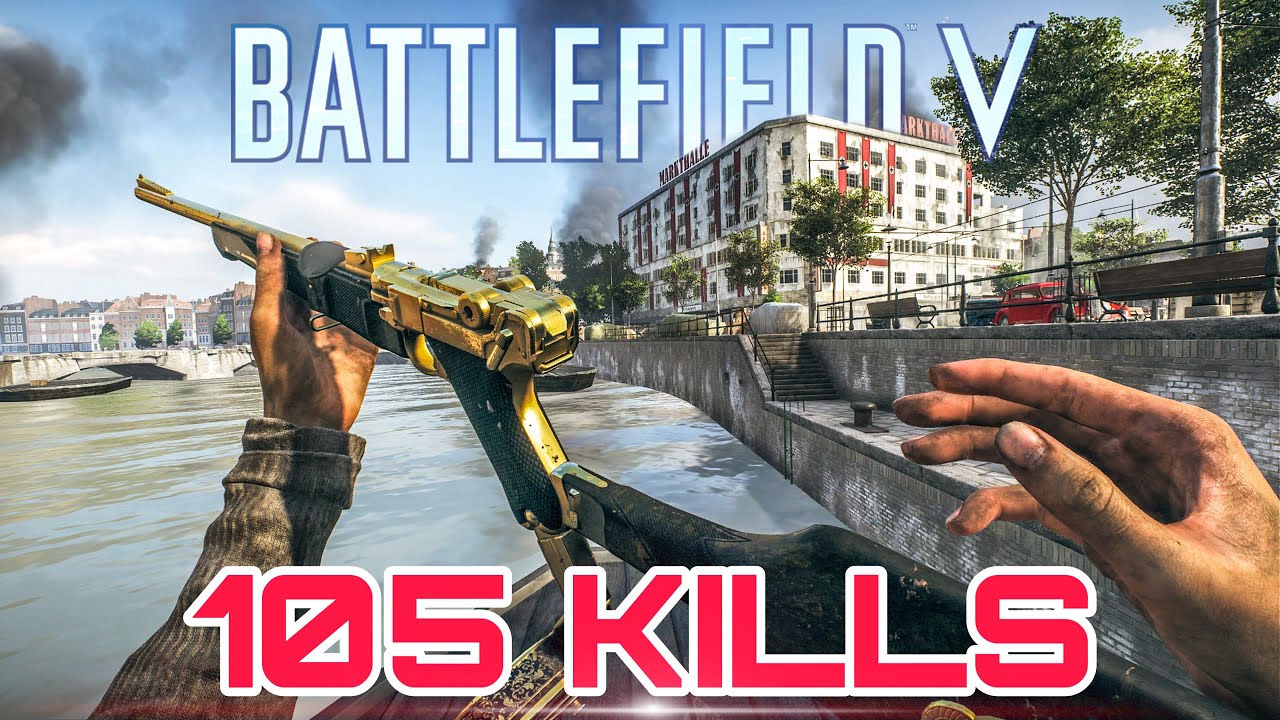 Battlefield 5 The P08 Carbine Rocks 105 Kills Underground Conquest
