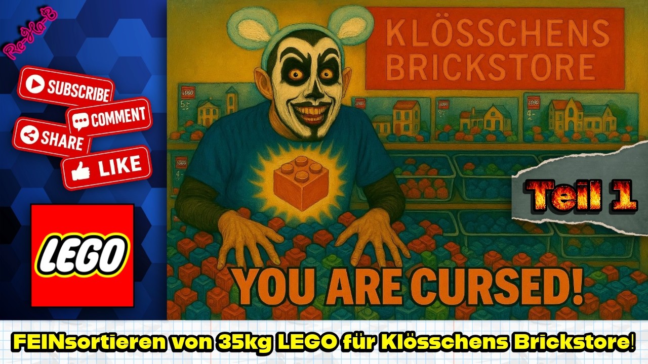 Teil 1 von HAUKHAUSEN FEINsortiert 35kg f&uuml;r Kl&ouml;&szlig;chens Brickstore! #youarecursed #danhausen