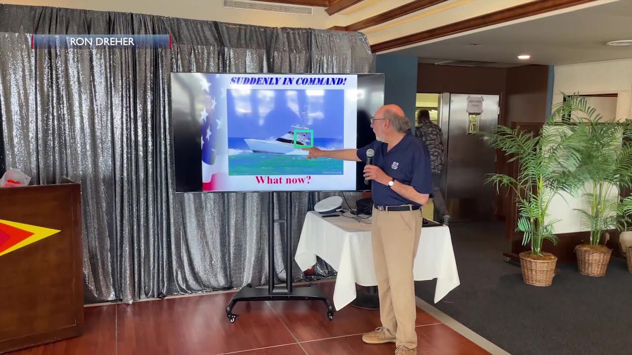 U.S. Coast Guard Auxiliary offers Suddenly in Command class for boaters