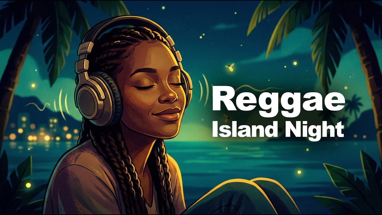 🇯🇲 Reggae LoFi Chill Vibes – Island Night to Relax & Unwind 🌙