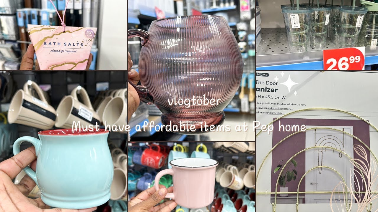 Must have affordable items at Pep home |Pephome finds #vlogtober #pephome