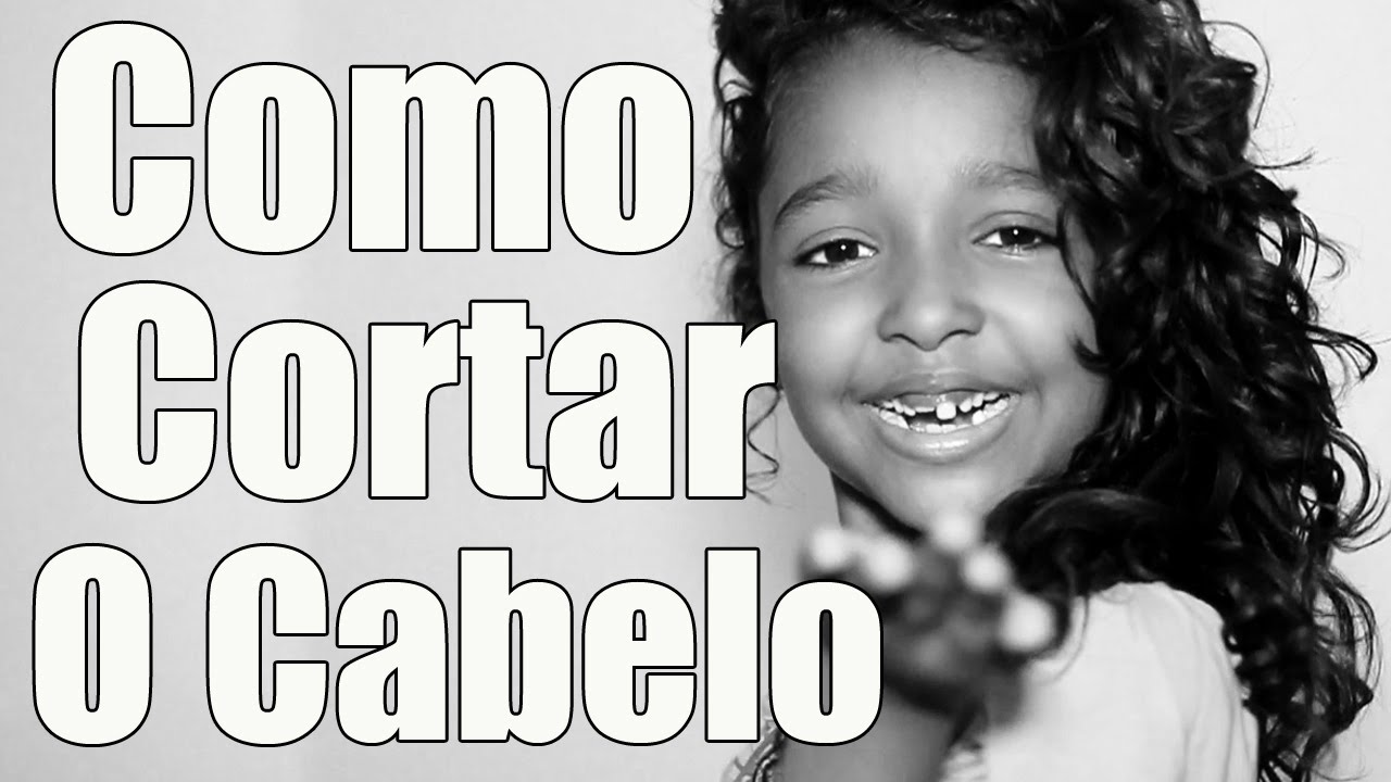 COMO CORTAR O CABELO | Cabelo cacheado de criança