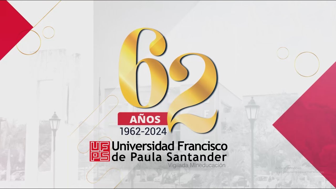 UFPS 62 A&Ntilde;OS DE HISTORIA
