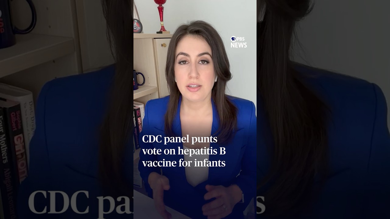 CDC panel punts vote on hepatitis B vaccine for infants