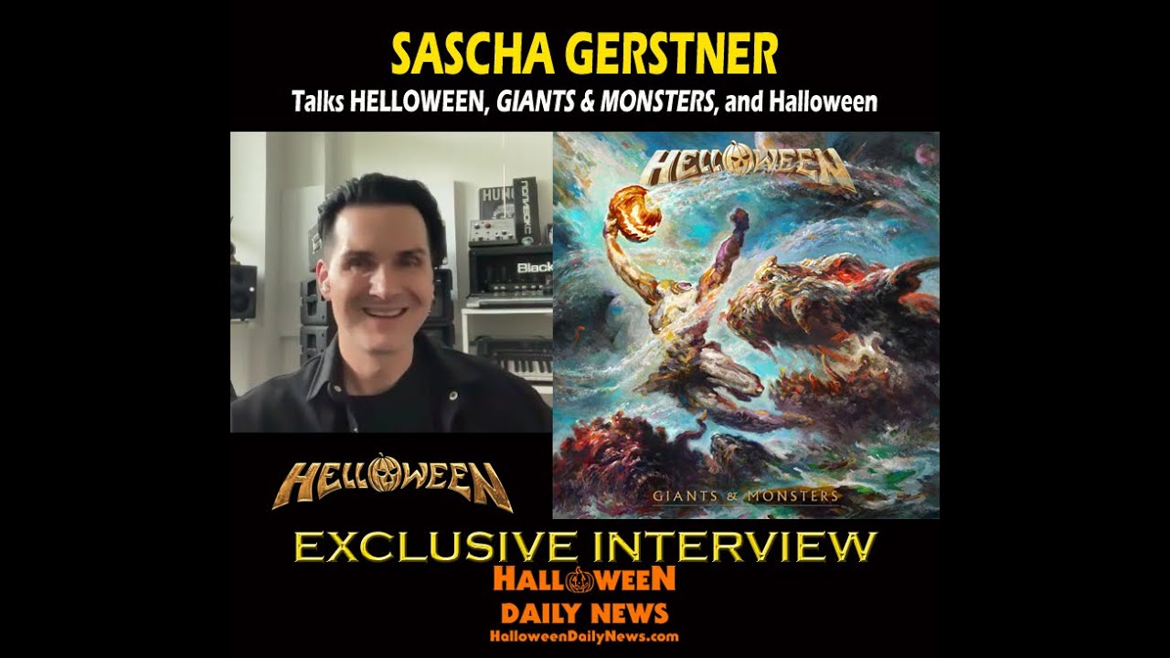 HELLOWEEN Sascha Gerstner Interview on New Album GIANTS & MONSTERS, and Halloween in Germany