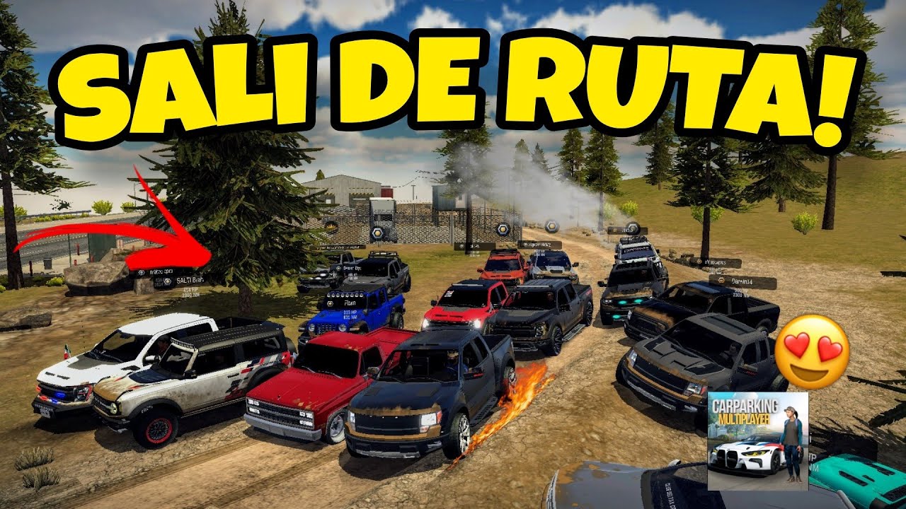 FUÍ DE RUTA CON MIS SUSCRIPTORES POR LAS MONTAÑAS DE Car Parking Multiplayer 🔥😱