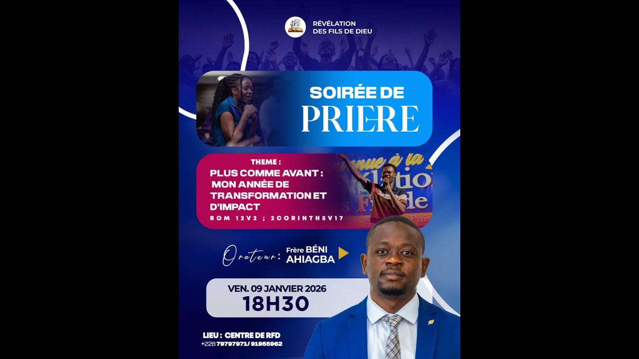 Soirée de PRIERE 09-01