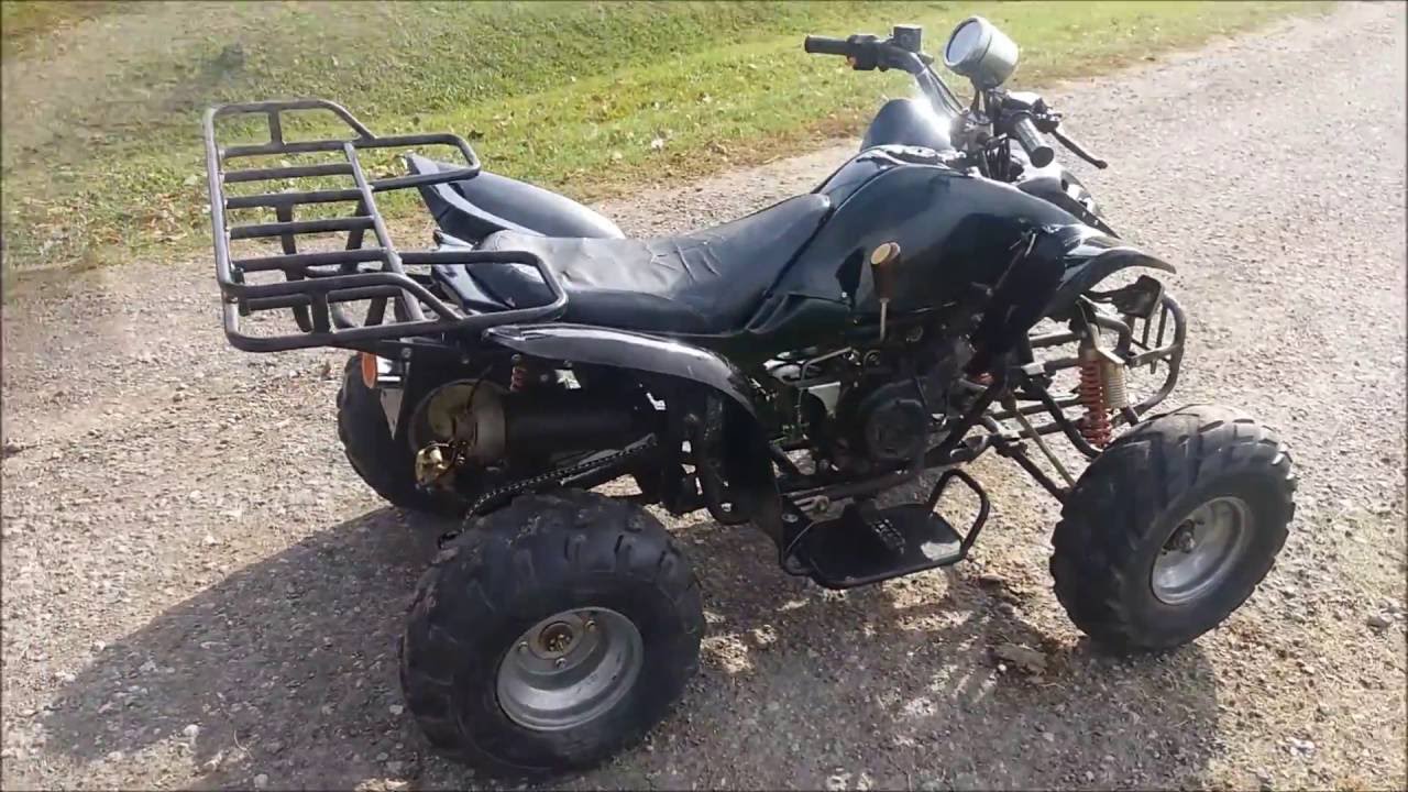 QUAD ATV Raptor 150 ccm video