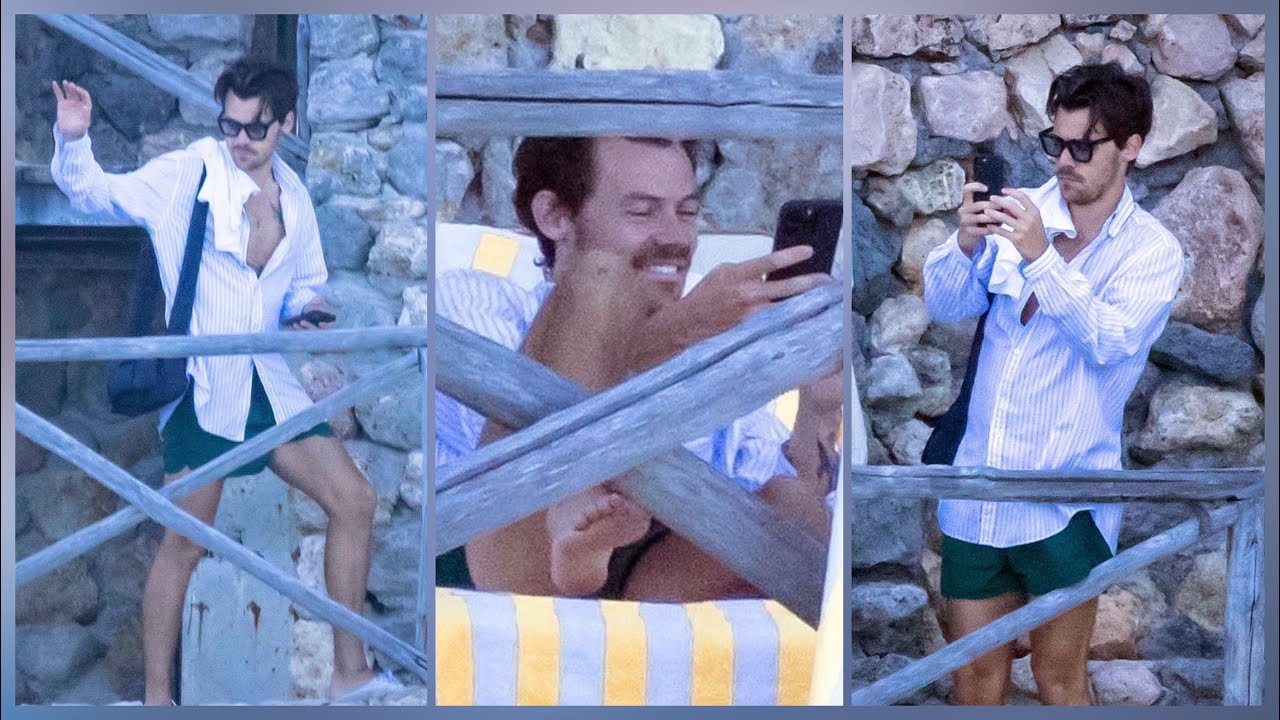 HARRY STYLES IN ITALY