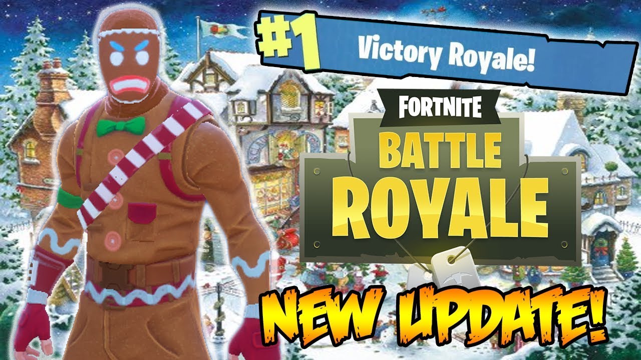 NEW FORTNITE CHRISTMAS UPDATE - NEW SKINS, SNOWBALL LAUNCHER, & SEASON 2! (Fortnite Battle Royale)