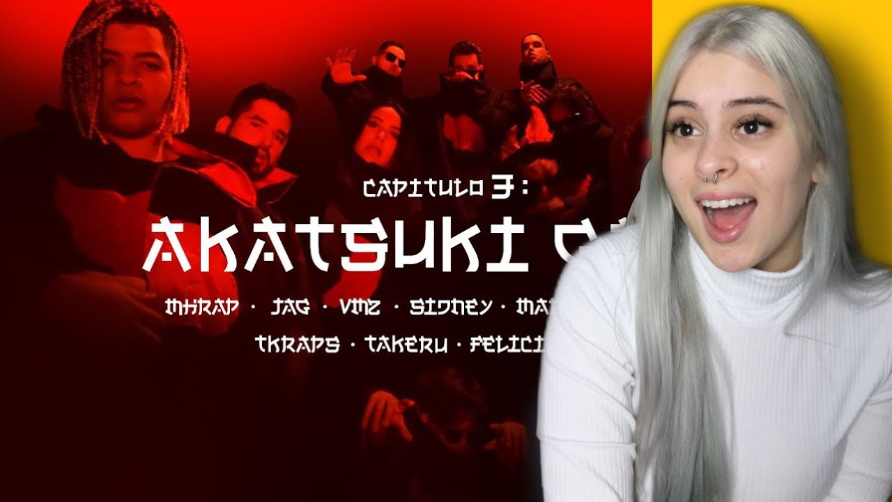 REAGINDO ao NOVO RAP da AKATSUKI GANG - GEEK MUSIC ! ‹ Alpha ›