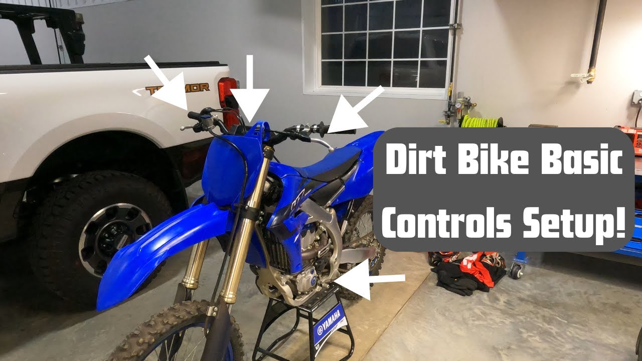 How To Set Up Basic Controls On Your Dirt Bike!