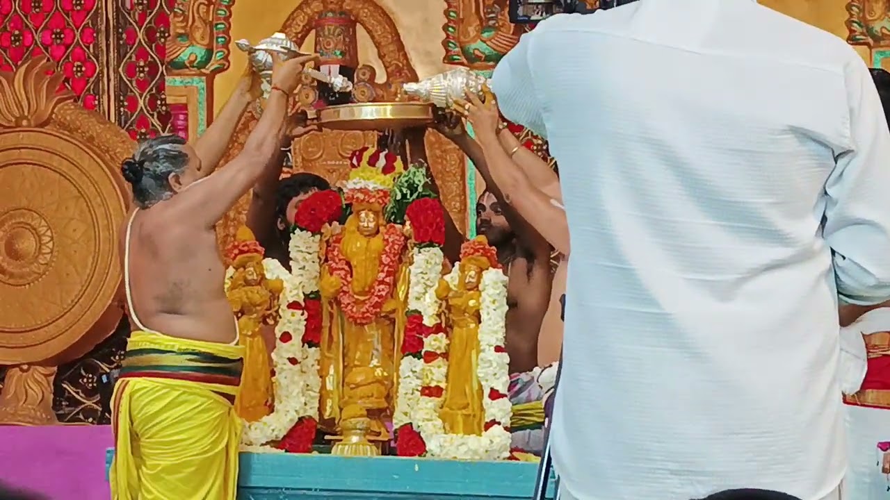 #3va roju abishekam #devunikadapa #bramoshavam #ytshort #viral#