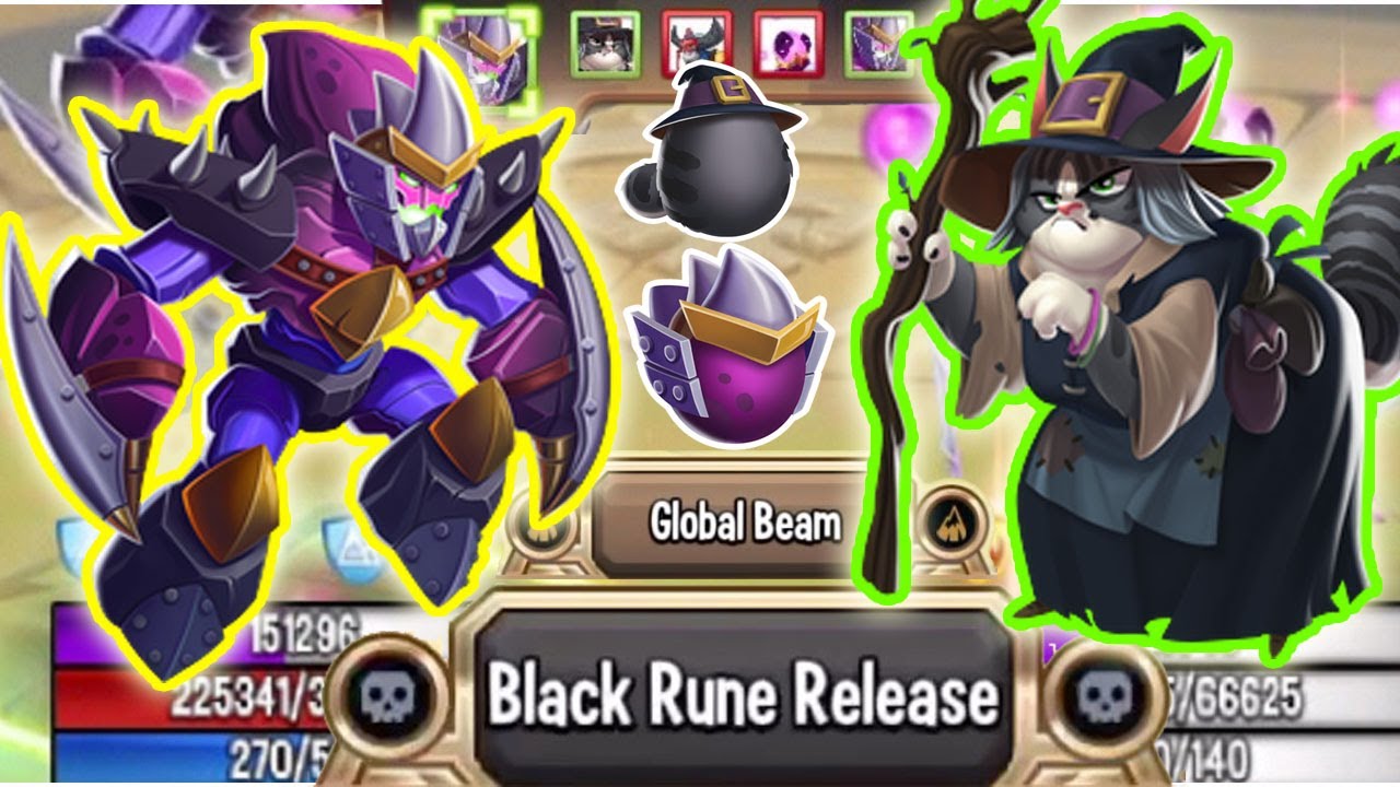 Monster Legends Ourosmic Witchkat path level 150 combat review