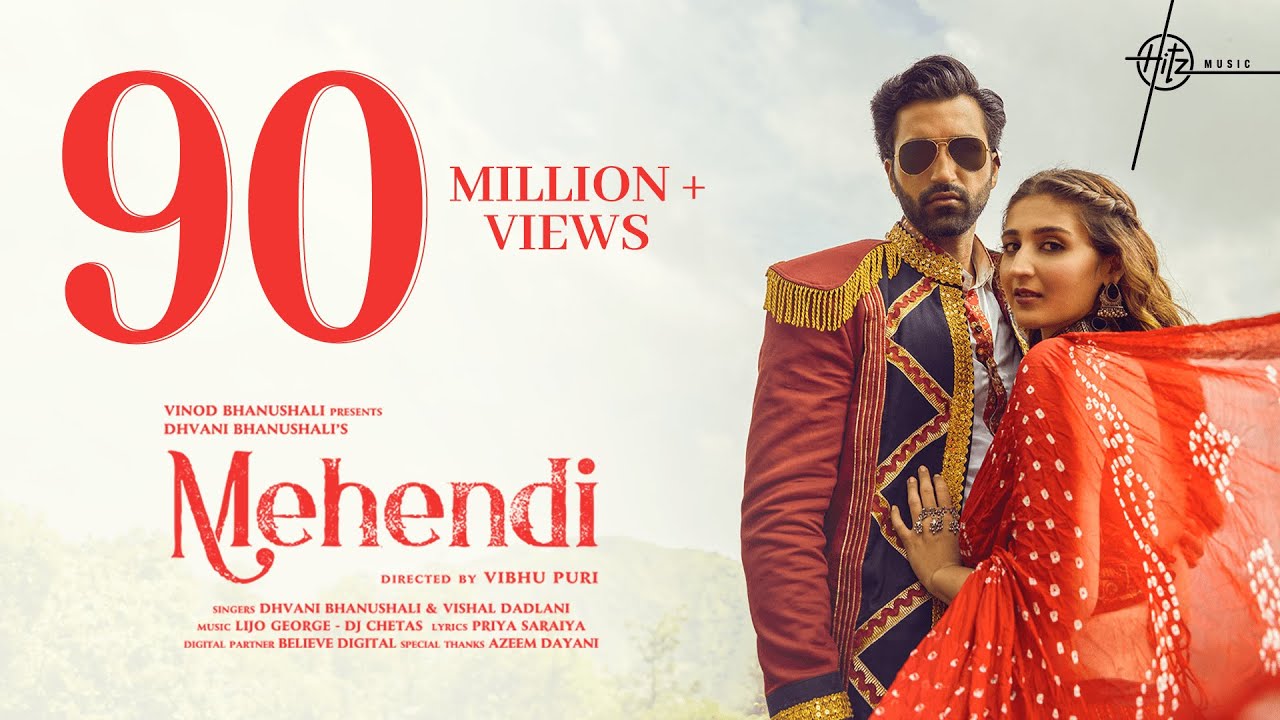 Mehendi - Song| Dhvani Bhanushali | Gurfateh| Vishal Dadlani| Vinod B| Lijo-Chetas| Priya S| Vibhu P
