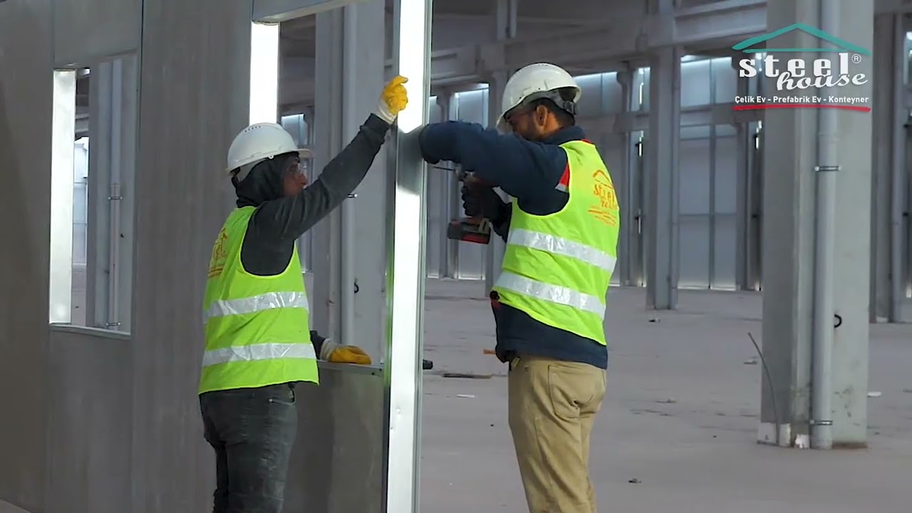 Steel House Prefabrik Ev Detaylı Kurulum