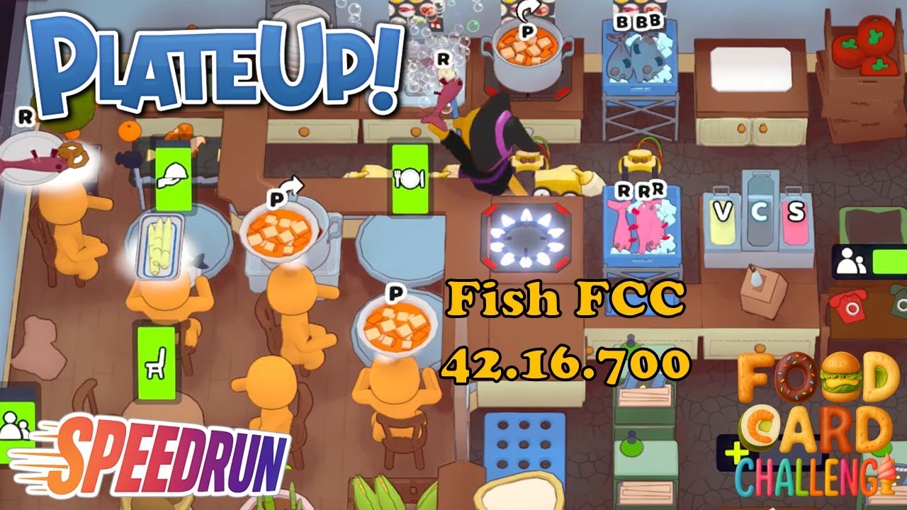 PlateUp! Fish Food Card Challenge 42.16.700