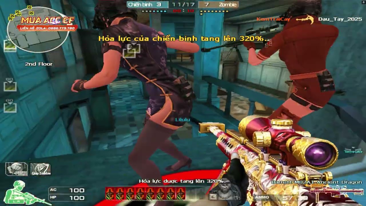 Đột kích - 3z Ancient Dragon - Map Biệt Thự