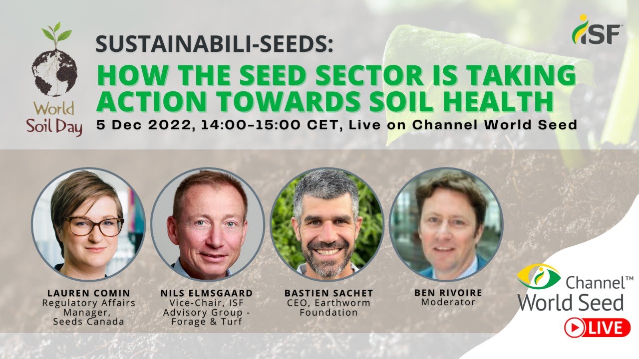 Sustainabili-Seeds:  How the seed sector is taking action towards soil health