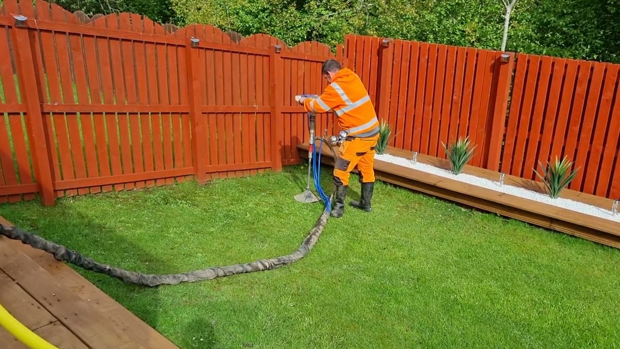 Mondo Verde Soil Injection for Waterlogged Gardens