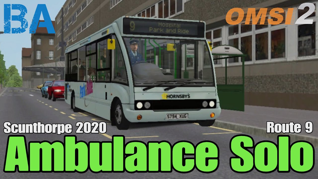 Ambulance Solo - Route 9 - Optare Solo - Scunthorpe 2020 - OMSI 2