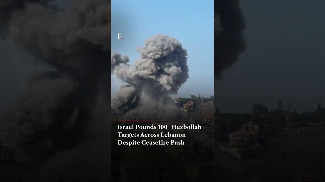IDF Claims Strikes on More Than 100 Hezbollah Targets Across Lebanon