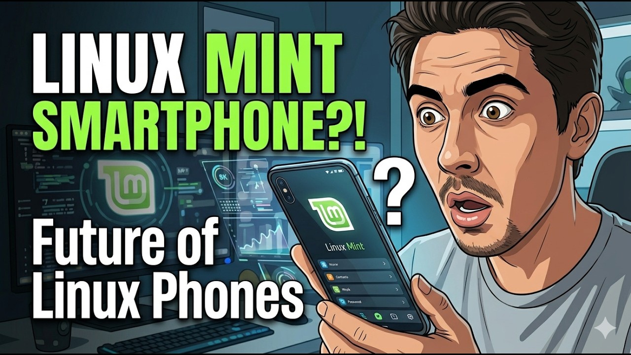 Linux Mint Just Entered the Smartphone Market?! The Future of Linux Phones Explained