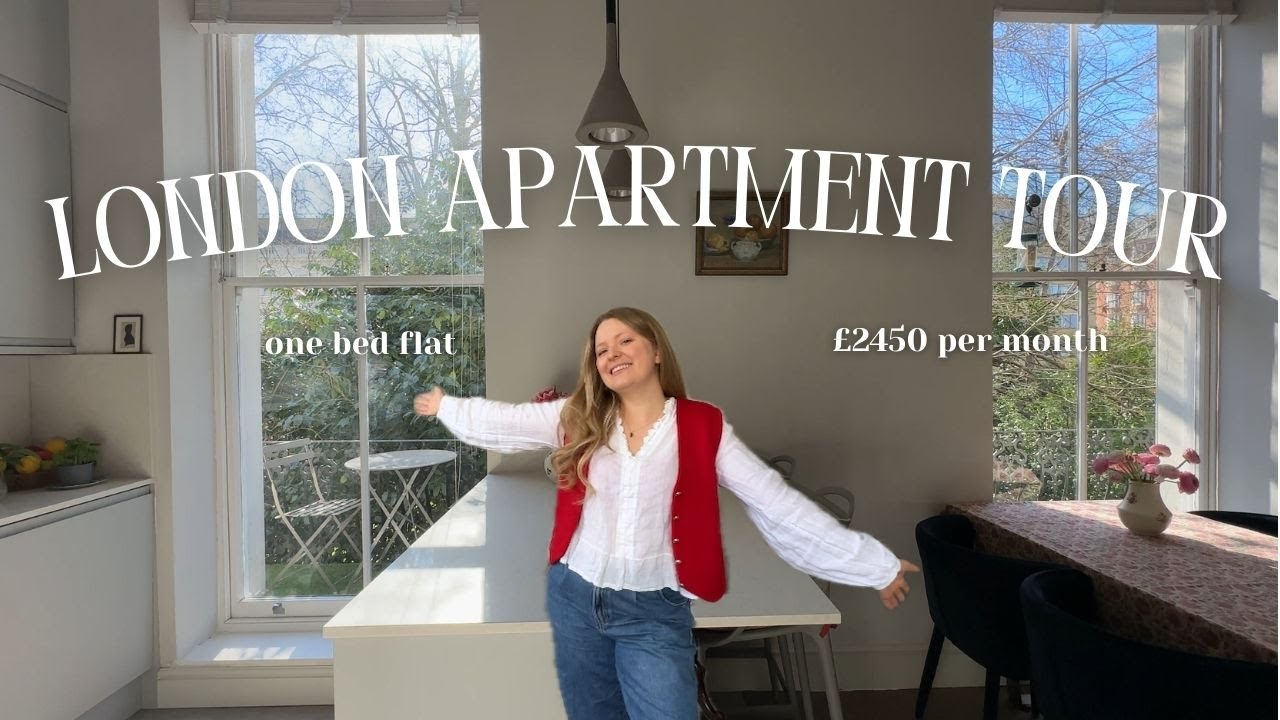 West London Apartment tour I 🗝️ What £2450 gets you in London for a one bed flat