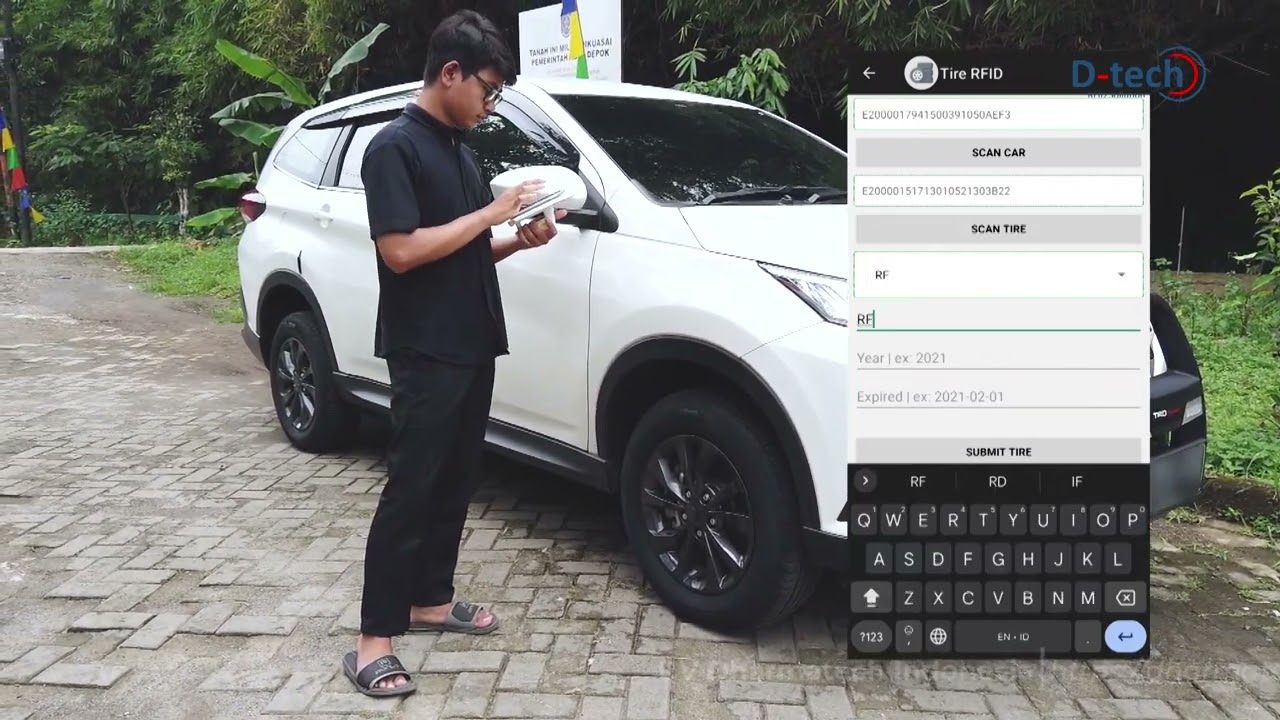 Aplikasi RFID Tire Management