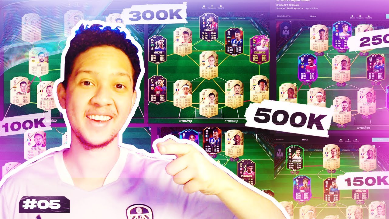 I BUILD YOUR TEAMS! FIFA 22 100K, 150K, 200K, 250K, 300K, 350K, 400K, 500K HYBRID SQUAD BUILDER