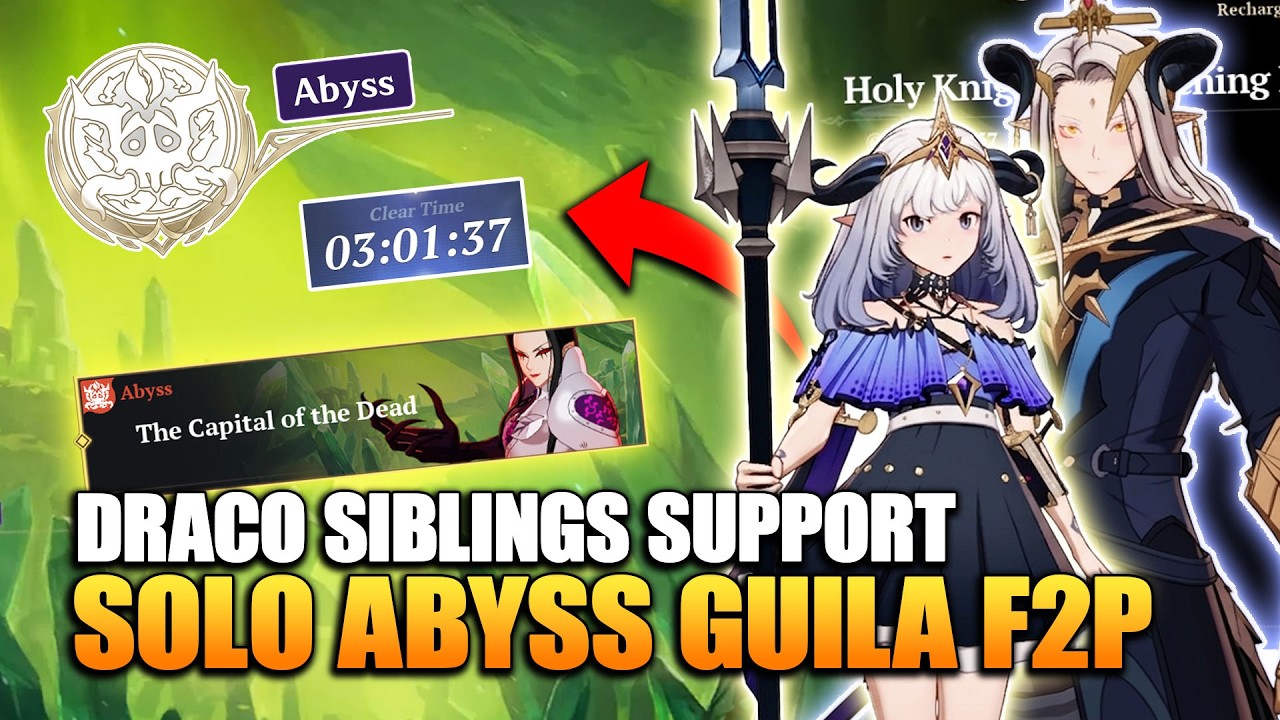 Abyss Guila Solo Clear without Diane or Daisy | Builds and Setup | The Seven Deadly Sins: Origin