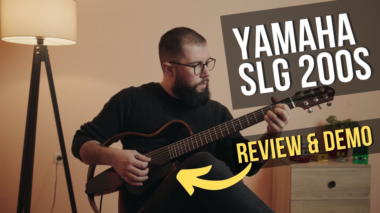 Обзор и демонстрация бесшумной гитары Yamaha SLG200S — стоит ли она того?