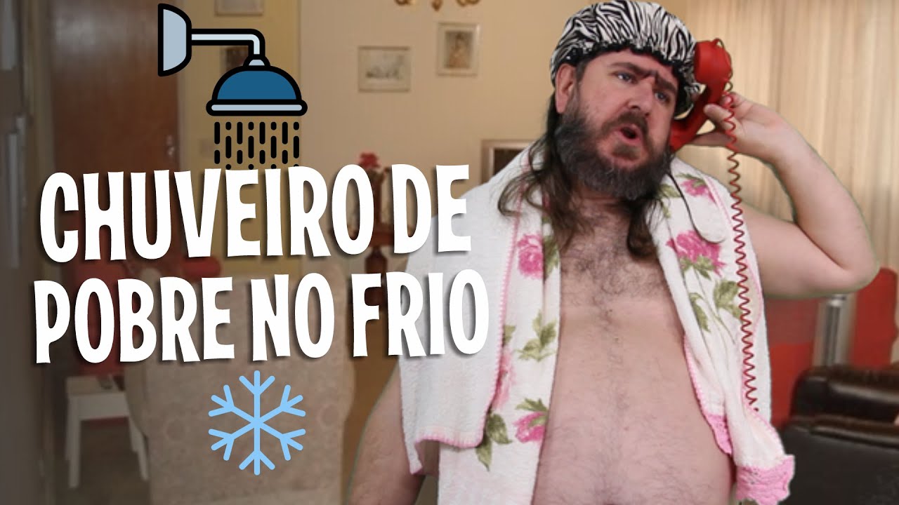 Chuveiro de Pobre no Frio #Frio #Inverno