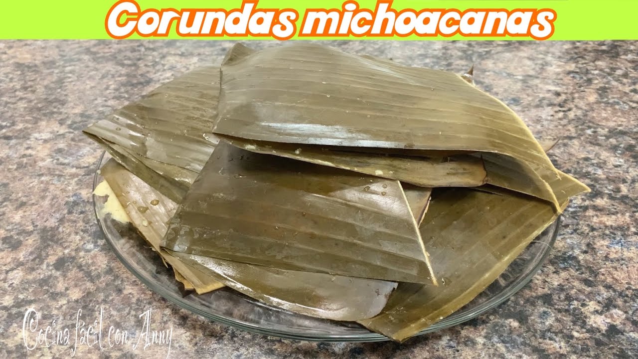 Como hacer corundas michoacanas con hojas de pl&aacute;tano/ corundas echas con Maseca! #cocinafacil